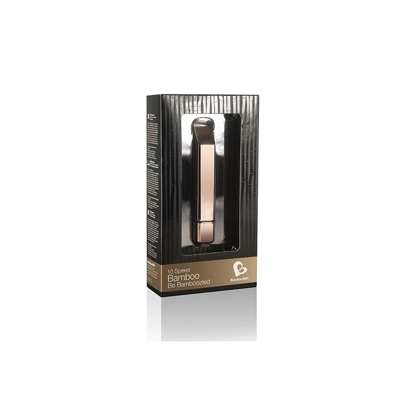 Wibrator - Rocks-Off Bamboo 10-Speed Rose Gold